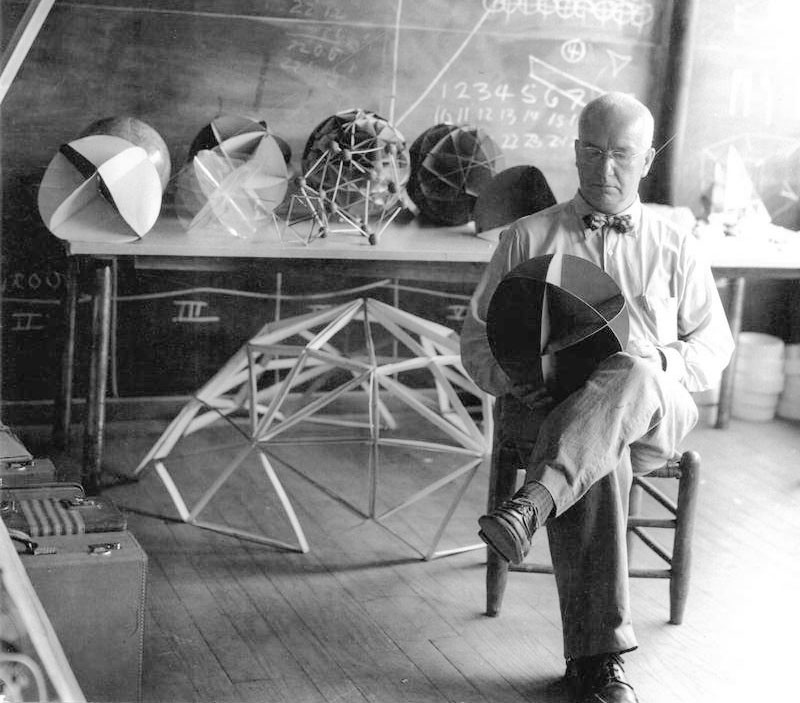 Buckminster Fuller, the dymaxion man and polymath